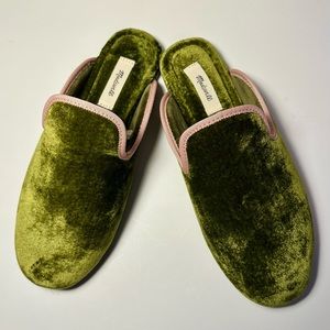 Madewell Ezra Velvet Slipper